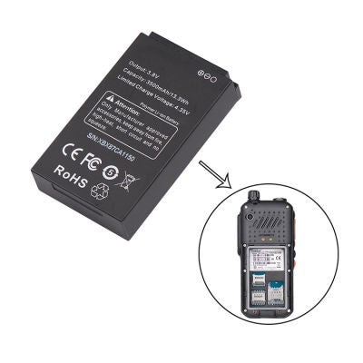 Inrico B-81G Pacco batteria ricambio per S200