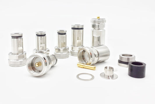 HRS PL7PRO V2 - Connettore professionale PL maschio per cavi 7 mm