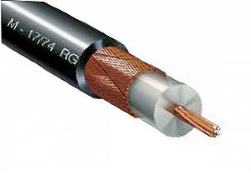 RG-11 U MIL Cavo coassiale  75 OHM per Radiofrequenza - Bobina 100 metri