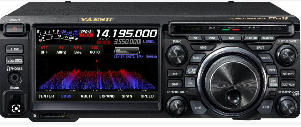 Yaesu FTDX10  Ricetrasmettitore Base HF/50 MHz SDR, 5 ANNI GARANZIA UFFICIALE YAESU ITALIA