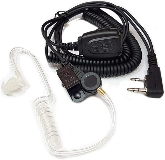 Proxel PJD-2002 Micro-Auricolare Professionale pneumatico per Kenwood, Wouxun, Baofeng, etc.