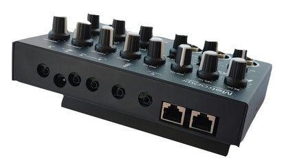 FXMASTER - Equalizzatore 8 bande con noise gate, riverbero, uscita x 2 radio