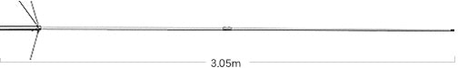 Diamond x-6000 Antenna Tribanda 144/430/1200 MHz