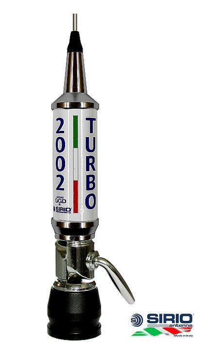 Sirio Turbo 2002 White, Antenna C.B. 27 MHz con 4 m. RG-58