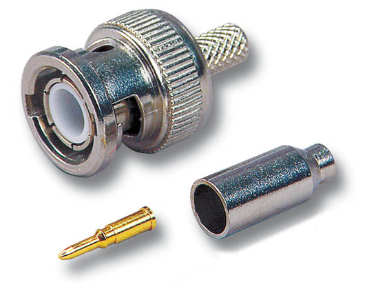 CONNETTORE MASCHIO BNC A CRIMPARE X RG-58 RG-59