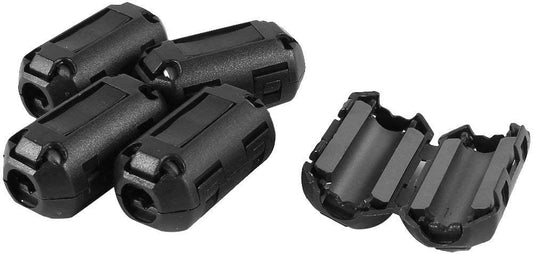 NR4 5 PEZZI Filtro in ferrite anti
disturbo per cavi  RF-287, ULTRAFLEX 7 e altri diametro 7 mm.