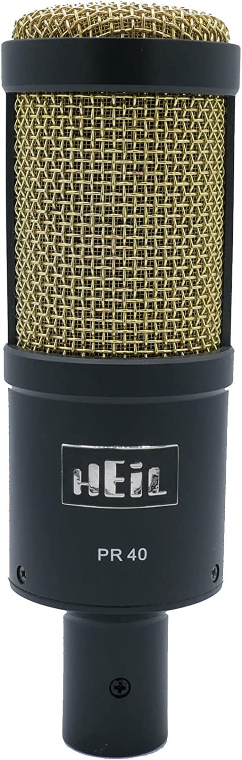 Heil Sound PR40 - Microfono Dinamico Top Class, Black & Gold