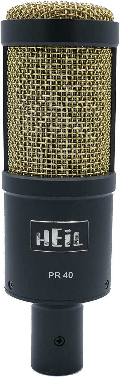Heil Sound PR40 - Microfono Dinamico Top Class, Black & Gold