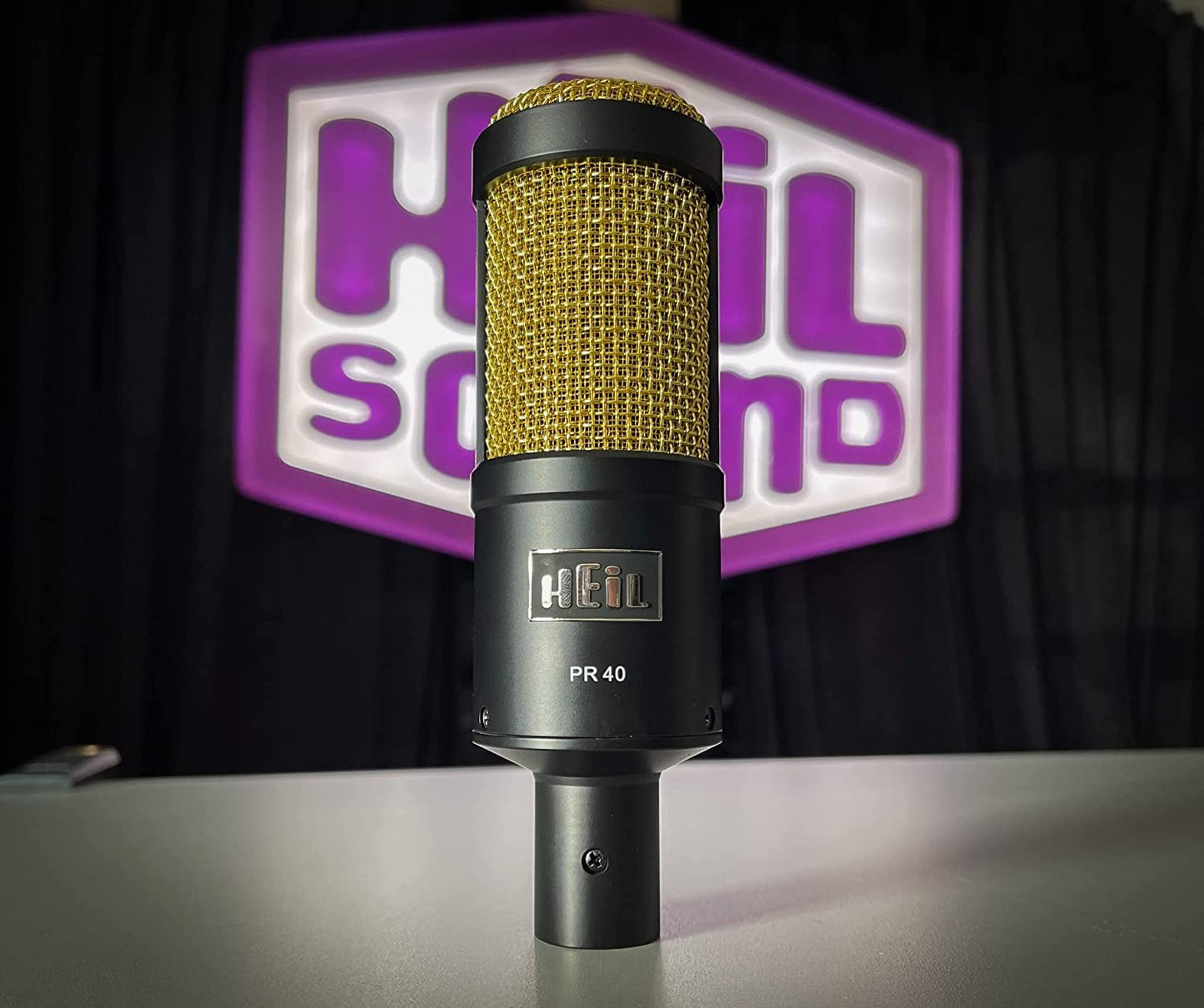 Heil Sound PR40 - Microfono Dinamico Top Class, Black & Gold