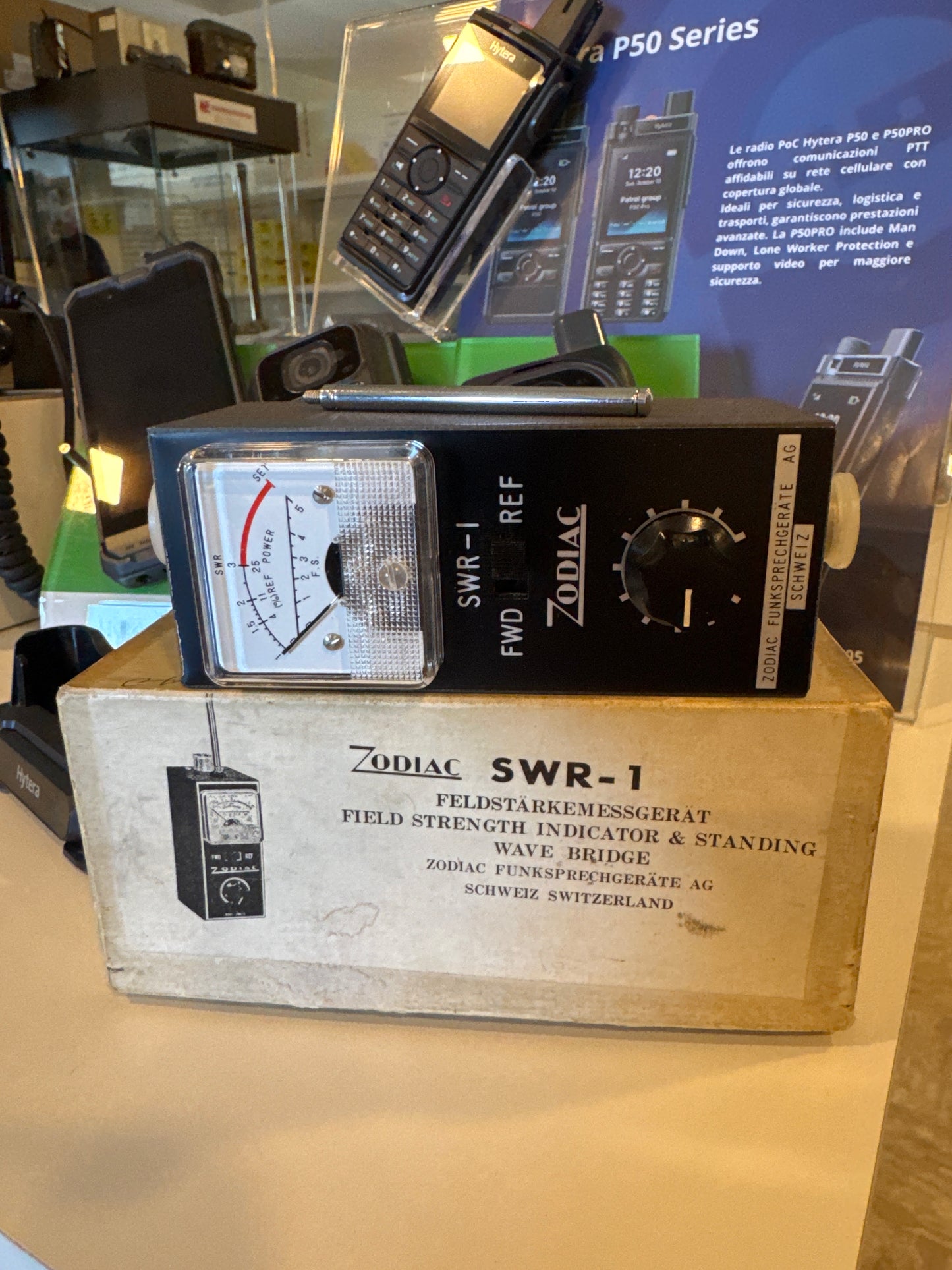 Zodiac SWR1 NOS - Rosmetro, misuratore di campo CB