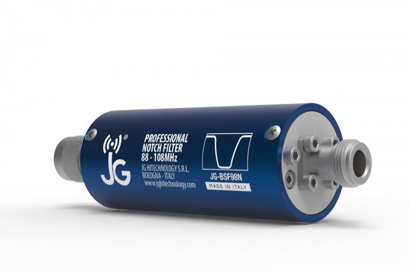 JG-BSF98N Filtro notch N 88-108MHz -90dB 98MHz