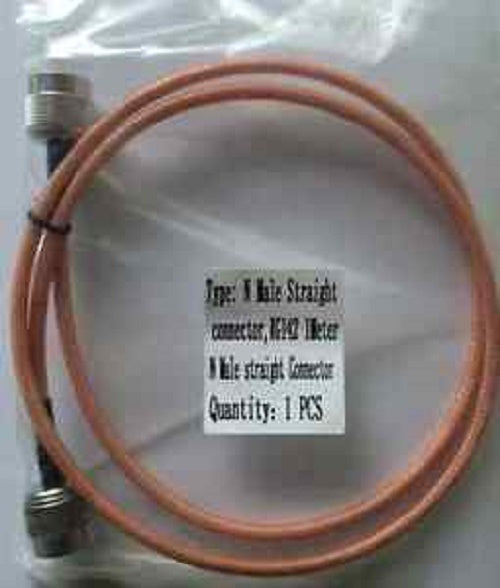 Cavo di raccordo coassiale professionale RG-142 connettori N dritto 1 metro