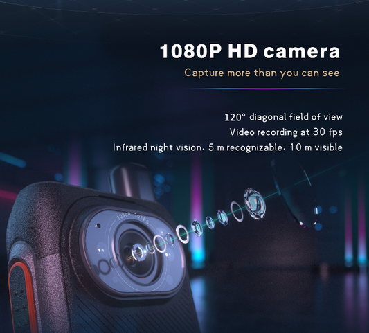 Hytera VM580D - Bodycam WiFi, BT, GPS/BD/GLONASS, 4G, 32GB, 3000mAh