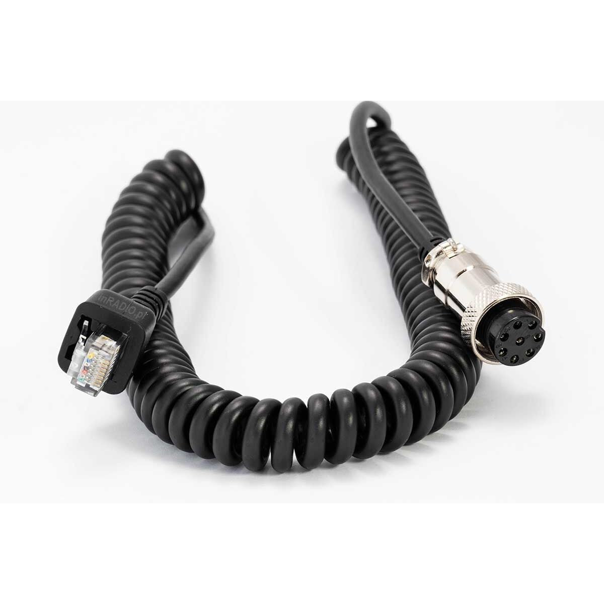 Cavo spiralato ricambio originale  Yaesu per microfoni MD-100, MD-200, MH-31B8J