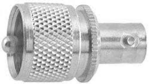 Adattatore coassiale da maschio UHF a femmina BNC