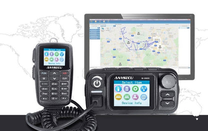 Anysecu M-9900 - VHF UHF + 4G LTE POC radio Con funzione gateway (ripetitore POC - VHF-UHF)