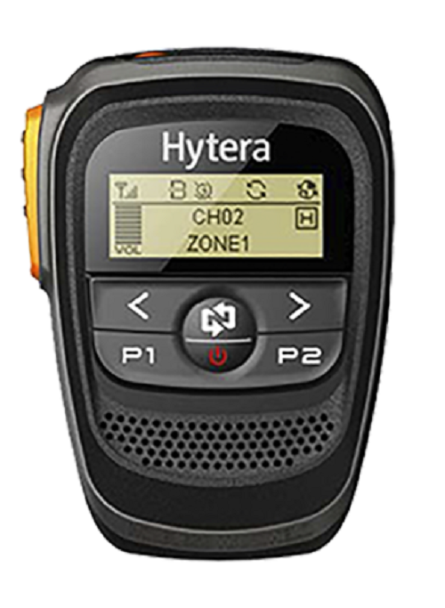 Hytera SM27W1 Microfono altoparlante con display LCD, Wireless Bluetooth V4.0 (IP54) per MD655, MD785G, MD785i, HM655, HM685, HM785