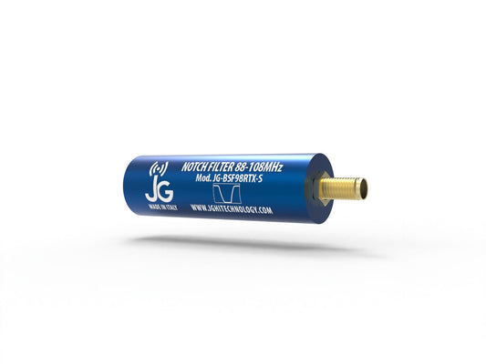 JG-BSF98RTXS Filtro Notch 88-108Mhz connett. SMA per scanner ricetrasmettitori max 50 w