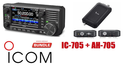 Offerta bundle Icom IC-705 + AH-705