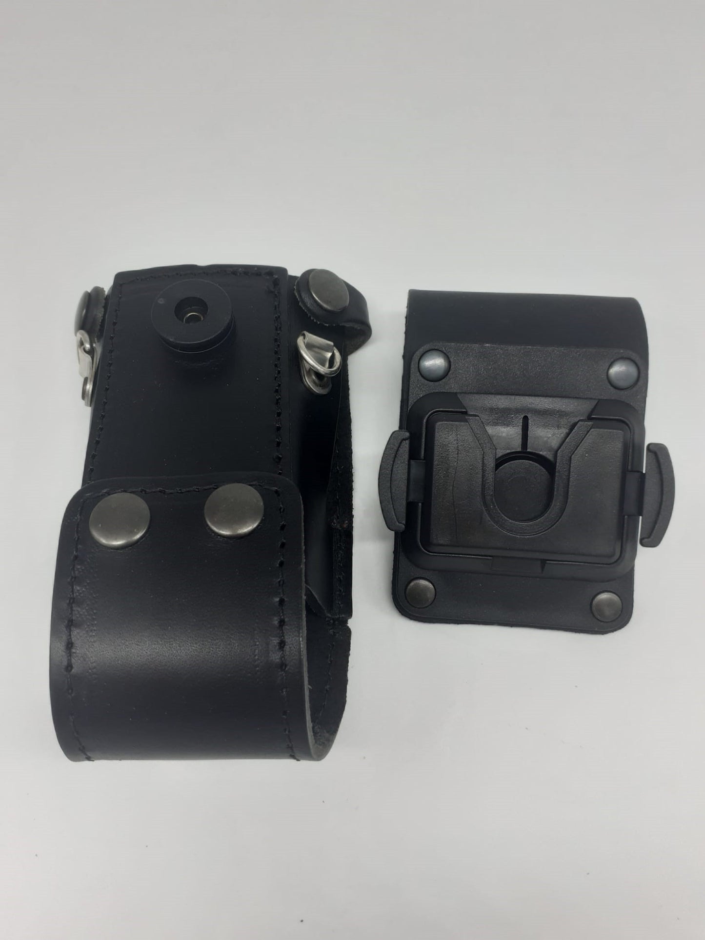 Custodia da cintura  in pelle per Icom ICF-1000, IC-F2000 e altri simili