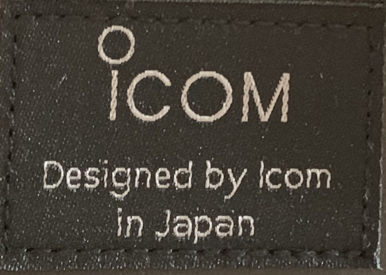 Cover di protezione antipolvere nera Icom con logo per IC-7610
