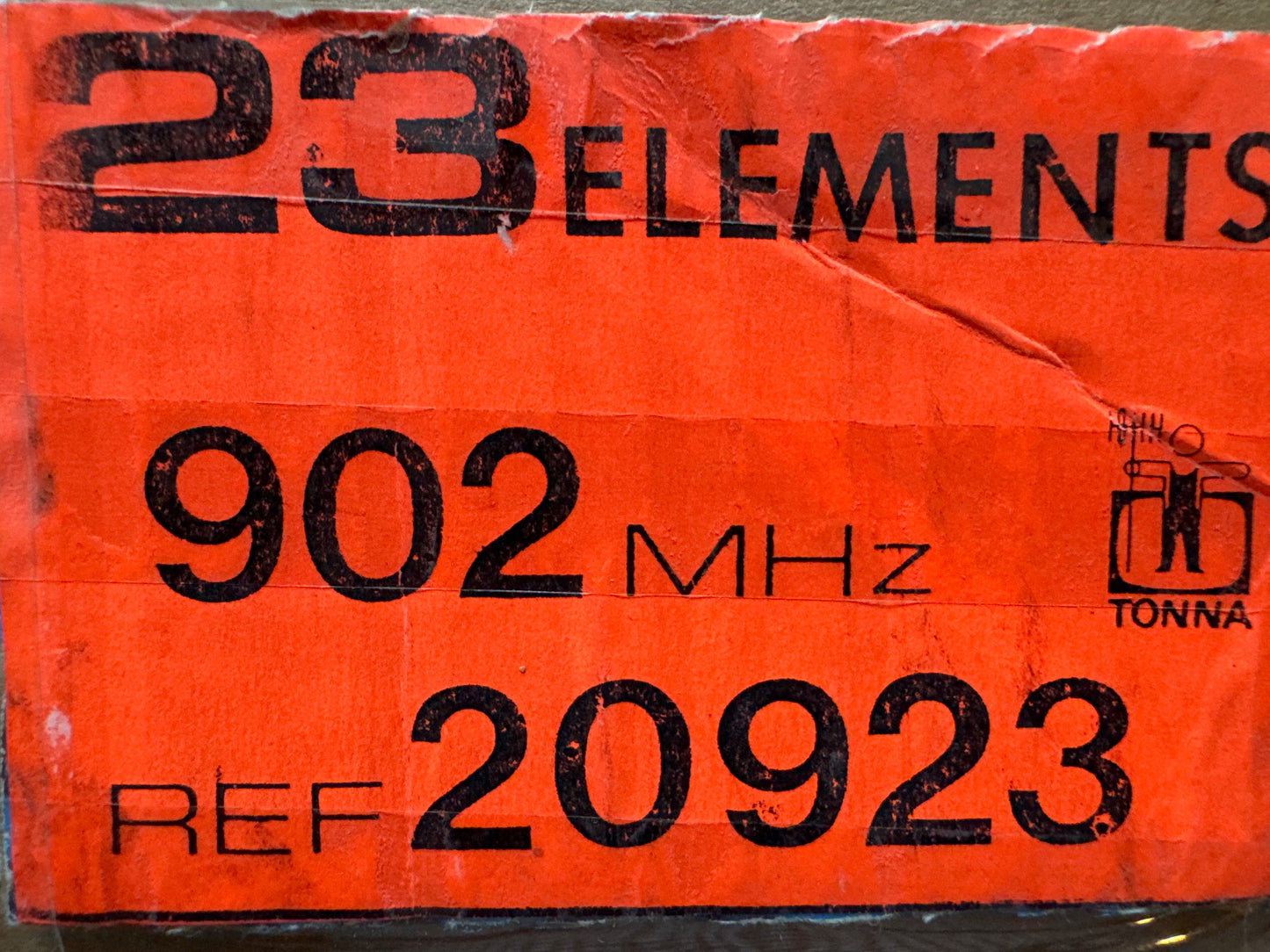 TONNA - 20923, YAGI 23 ELEMENTI 900-910 MHz