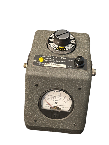 Wattmetro professionale 3 testine 2-1000 MHz fino a 1000 watts e valigia - USATO