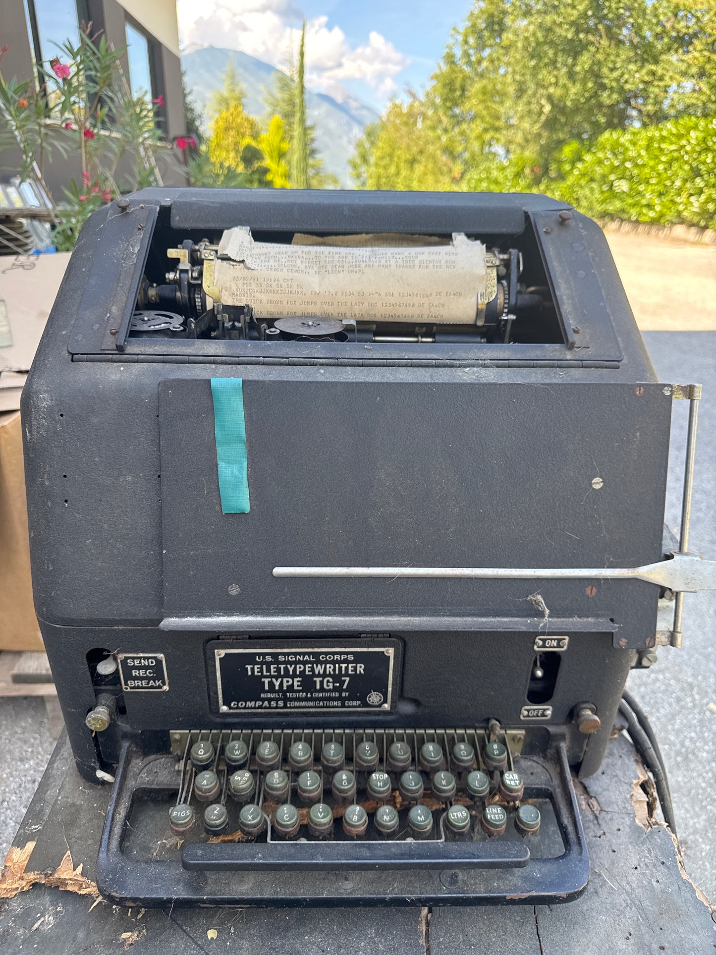 TG-7 Radio Teletype