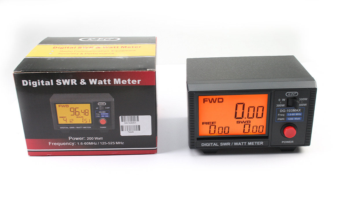 Nissei DG-503 MAX - Ros/Wattmetro digitale HF/VHF/UHF