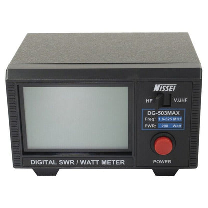 Nissei DG-503 MAX - Ros/Wattmetro digitale HF/VHF/UHF