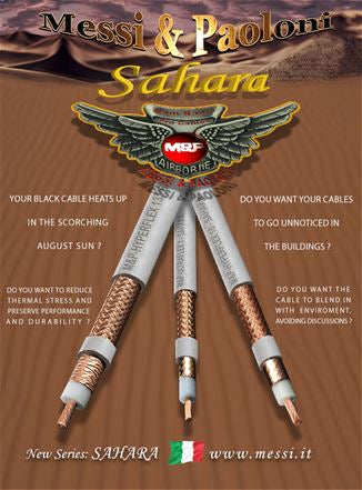 HYPERFLEX 10 SAHARA FT8 Messi & Paoloni, Cavo Coassiale al metro