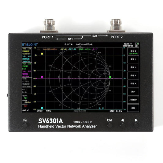 JNC SV6301A VNA 6,3 GHz Schermo da 7", 2 prese N