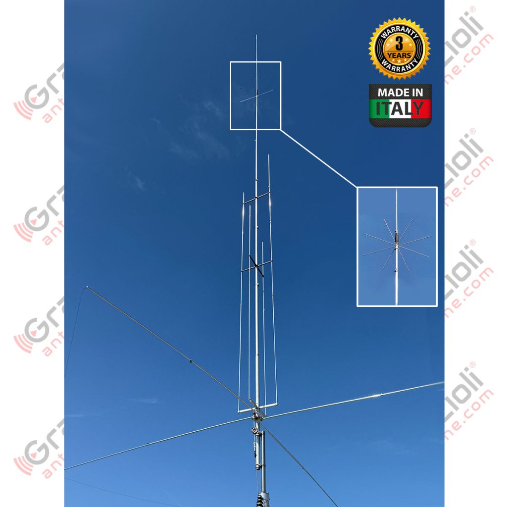 Grazioli MV7 7 Band HF+6m antenna