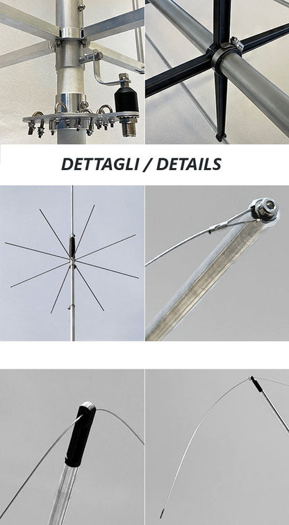 Grazioli MV7 7 Band HF+6m antenna