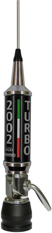 Sirio Turbo 2002 PL BLACK, Antenna C.B. 27 MHz connettore PL 259