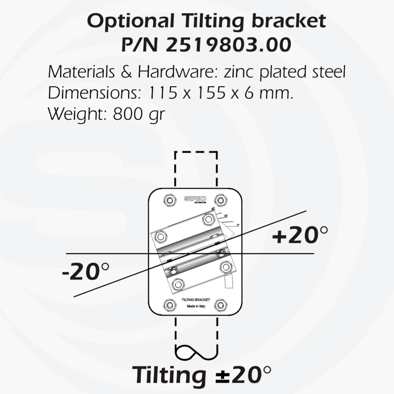 Sirio WY140-3 N Antenna yagi 3 elementi 140-160 MHz