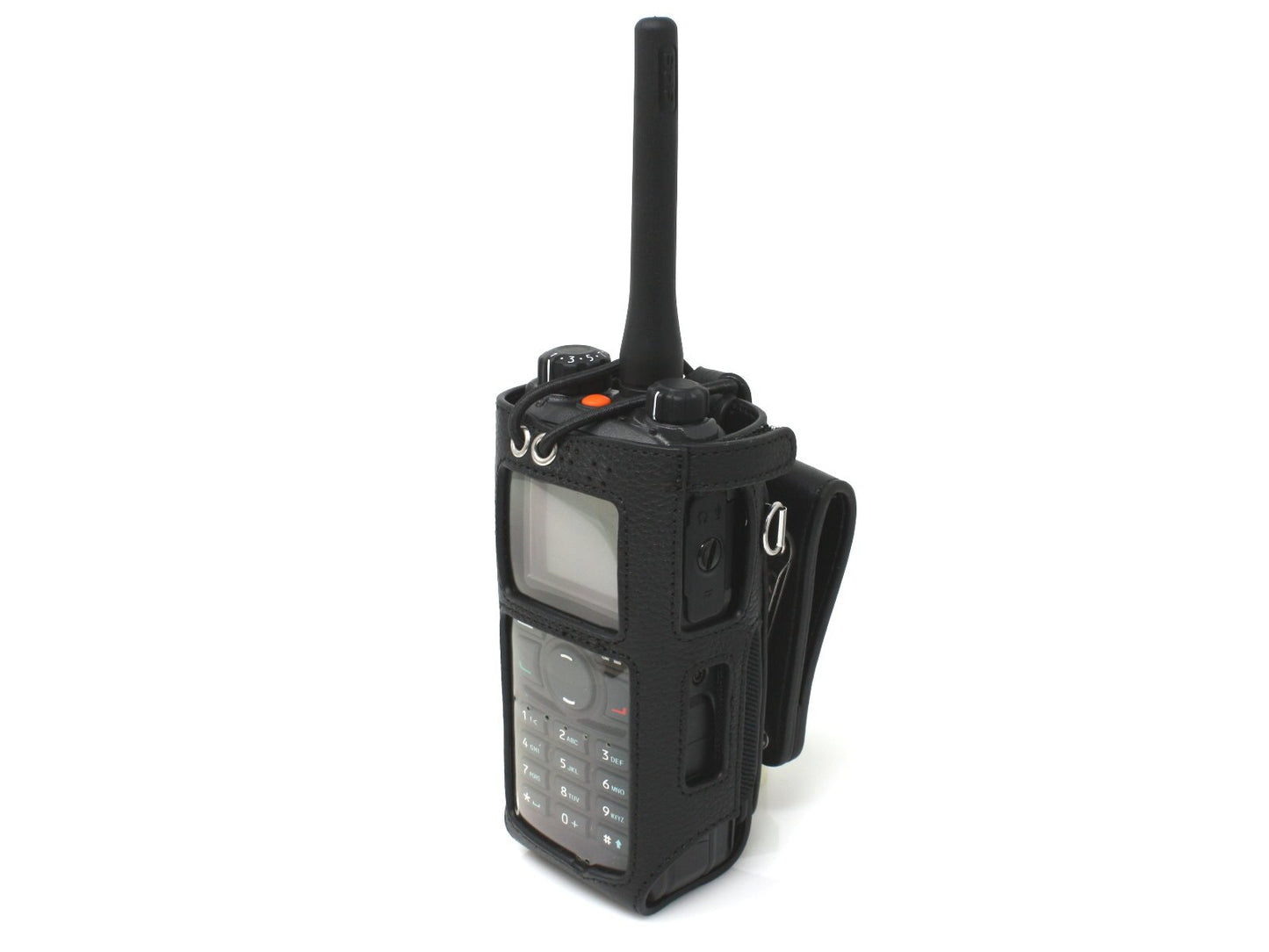 Hytera LCY025 Custodia in pelle con tracolla per serie HP7