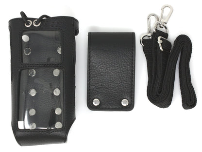 Hytera LCY025 Custodia in pelle con tracolla per serie HP7