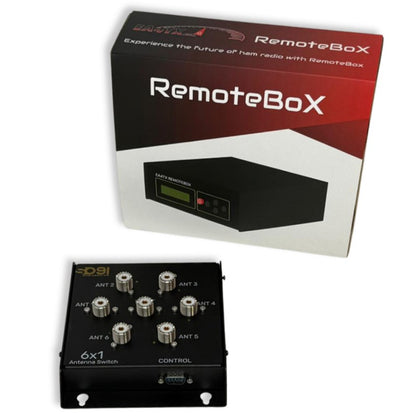 EA4TX PACK REMOTEBOX 6X1 + COMMUTATORE D'ANTENNA