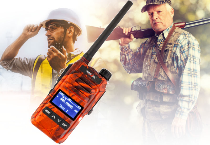 Proxel PX-10, Ricetrasmettitore PMR 446, 250 can. programmabili