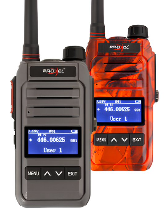 Proxel PX-10, Ricetrasmettitore PMR 446, 250 can. programmabili