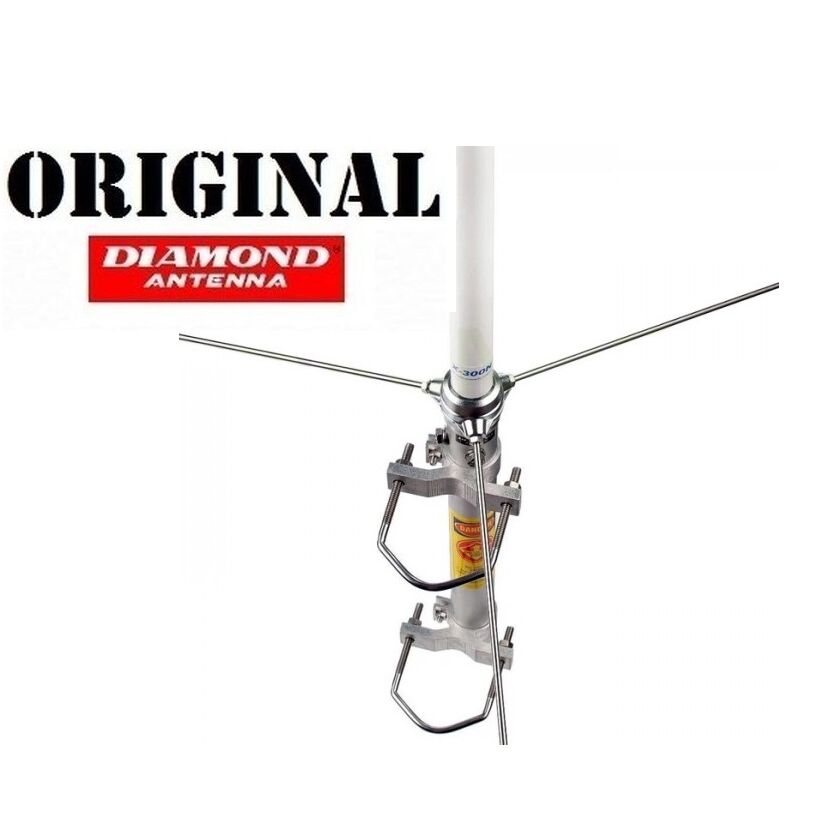 Diamond X-300N - Antenna verticale Bibanda da base 310 cm.